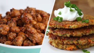 7 Healthy Recipes For GuiltFree Snacking • Tasty [upl. by Anitsud]