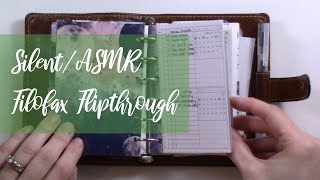 Filofax Pocket Malden  ASMRSilent Flipthrough [upl. by Spohr]