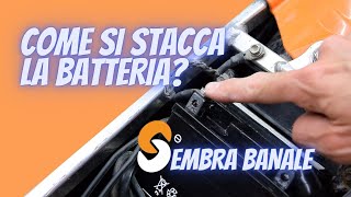 COME SI STACCA LA BATTERIA [upl. by Masterson]