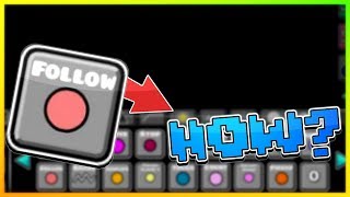 How To Use The Follow Trigger  GD Tutorial 4 [upl. by Giess]