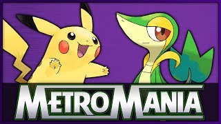 MetroMania Season 4 Heat 5  Pikachu vs Snivy  Starter Pokémon Metronome Battle Tournament [upl. by Anilrahc]