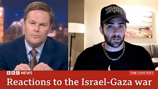 BBC News Interviews Hasan on Israel [upl. by Megen]