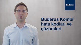 Buderus Kombi Arıza Kodları ve Çözümleri [upl. by Akenom60]