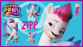 Meet Zipp  My Little Pony A New Generation  New Pony Movie mylittleponyofficial [upl. by Nahgaem]