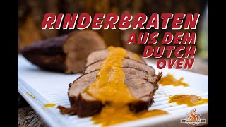 Rinderbraten aus dem Dutch Oven [upl. by Steffin]