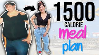 My 1500 Calorie WALMART WEIGHT LOSS MEAL PLAN No Cook amp Budget Friendly [upl. by Mihcaoj]