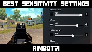 BEST SENSITIVITY SETTINGS IN 2022  PUBG Mobile [upl. by Dez]