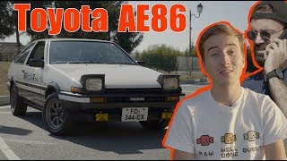 LESSAI  Toyota AE86 Trueno Initial D  Livraison express  Vilebrequin [upl. by Lerraf]