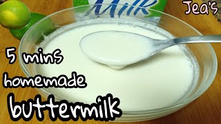 easy homemade buttermilk [upl. by Volotta]