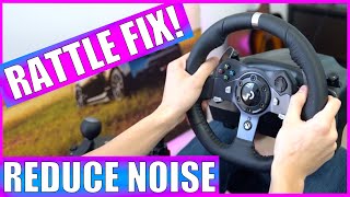 How To FIX Loud Rattling Logitech G29G920G923 Steering Wheel in Forza Horizon 5 [upl. by Reivilo295]