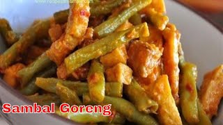 Sambal Goreng  Tahu Tempe  Veg Side Dish [upl. by Eatnoed815]