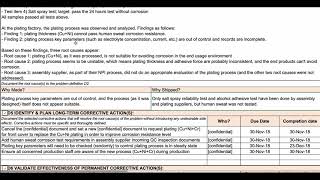 How to complete an 8D report 8D template walkthrough [upl. by Nero]