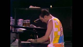 Queen  Bohemian Rhapsody Live at Wembley 11071986 [upl. by Simsar]