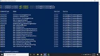 Connecting to Exchange Online in PowerShell [upl. by Trimmer]