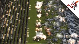 Cossacks 3  2000 CANNONS vs 10000 UNITS [upl. by Ainex]