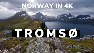 Best of Tromso Norway in Summer  Hiking Sailing and the Midnight Sun in 4K [upl. by Ahcropal]