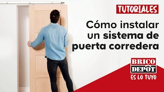 Cómo instalar un sistema de puerta corredera [upl. by Ojok25]