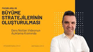 ANSOFF MATRİSİ Büyüme Stratejilerinin Oluşturulması [upl. by Kenlay412]