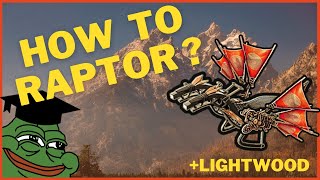 Last Oasis How to build and ride the Raptor Walker  get Lightwood [upl. by Weihs]