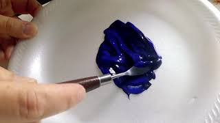 Make Your Own Color Navy Blue Color Mixing  How To Tutorial [upl. by Alacim952]