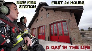 First 24 Hours in a New Fire Station  A Day in the Life [upl. by Harrie496]