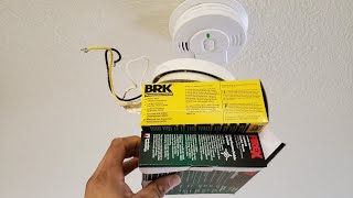 How to Wire Smoke Detector Red Wire [upl. by Jann75]