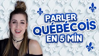 PARLER QUÉBÉCOIS EN 5 MINUTES  DENYZEE [upl. by Niasuh669]