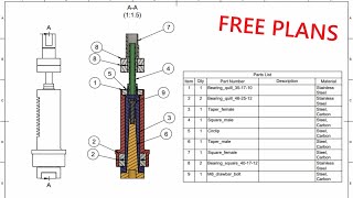 Homemade Milling Spindle PLANS [upl. by Nosauq198]