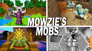 Mowzies Mobs Minecraft Mod Showcase 1165 [upl. by Ahsiral656]