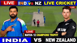 🔴Last 3 Over INDIA vs New Zealand LIVE [upl. by Rezzani]