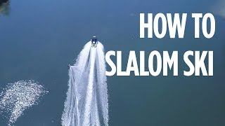 How to slalom ski [upl. by Philippine]