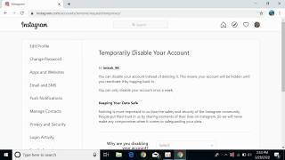 How to Delete Instagram Account on ComputerLaptop Quick amp Simple [upl. by Nogem]