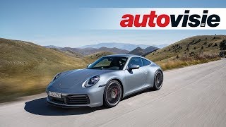 Porsche 992 911  Test  Autovisie TV [upl. by Louanne]