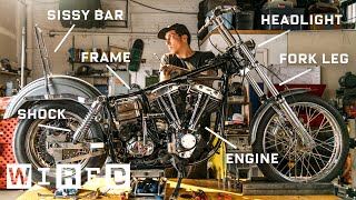 Mechanic Breaks Down a Classic HarleyDavidson  WIRED [upl. by Yesdnil]