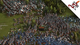 Cossacks 3  4v4 MASSIVE BATTLES  Multiplayer Gameplay [upl. by Yadseut]