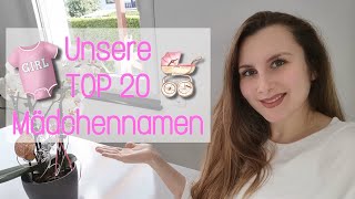 TOP 20 Mädchennamen 💗 selten und außergewöhnlich [upl. by Okwu]