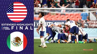 USA vs Mexico Extended Highlights  Concacaf Nations League Final  CBS Sports Golazo [upl. by Nit]