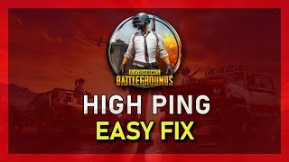 PUBG  Fix High Ping amp Packet Loss [upl. by Rebmaed]