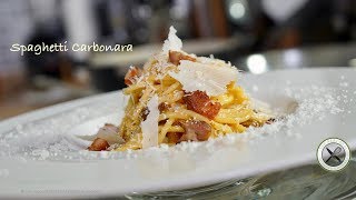 Spaghetti Carbonara – Bruno Albouze [upl. by Ligetti]