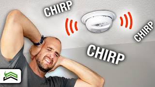 Stop A Smoke Alarm Chirping With 3 Quick Fixes [upl. by Atnauqal]