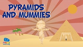 Pyramids and Mummies  Educational Videos for Kids [upl. by Anihpled]