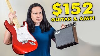 152 Candy Apple Red Strat amp Amp Pack  Full Review [upl. by Yahska]