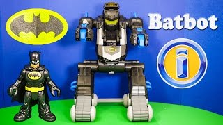 IMAGINEXT Batman Batbot Robot Video Toy Review [upl. by Jeffy]