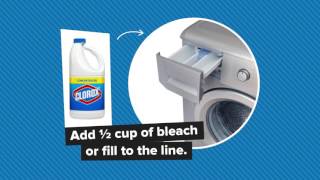 HowTo Use Bleach In HE Washing Machines  Price Chopper Spring Cleaning [upl. by Otrebliw84]