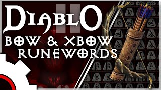 Best and Worst Bow amp Crossbow Runewords in Diablo 2 Resurrected [upl. by Airtap]