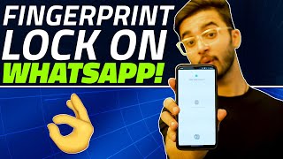 How to Setup Fingerprint Lock on WhatsApp [upl. by Anatole]