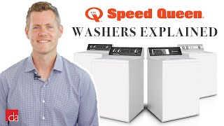 Speed Queen Washer Explained  Pros and Cons [upl. by Mulford]