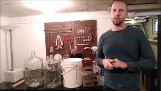 Minimum Equipment Needed to Make Wine from a Kit [upl. by Tu314]