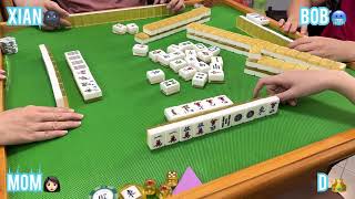 Singapore Mahjong 🔥🎲 37 Manual Table Edition ➔ DBobXianMom [upl. by Itch495]