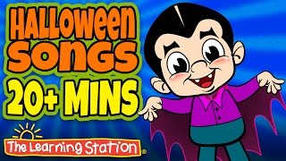 Halloween Songs for Kids 👻 Happy Halloween Songs 👻 Halloween Kids Playlist by The Learning Station [upl. by Keese928]